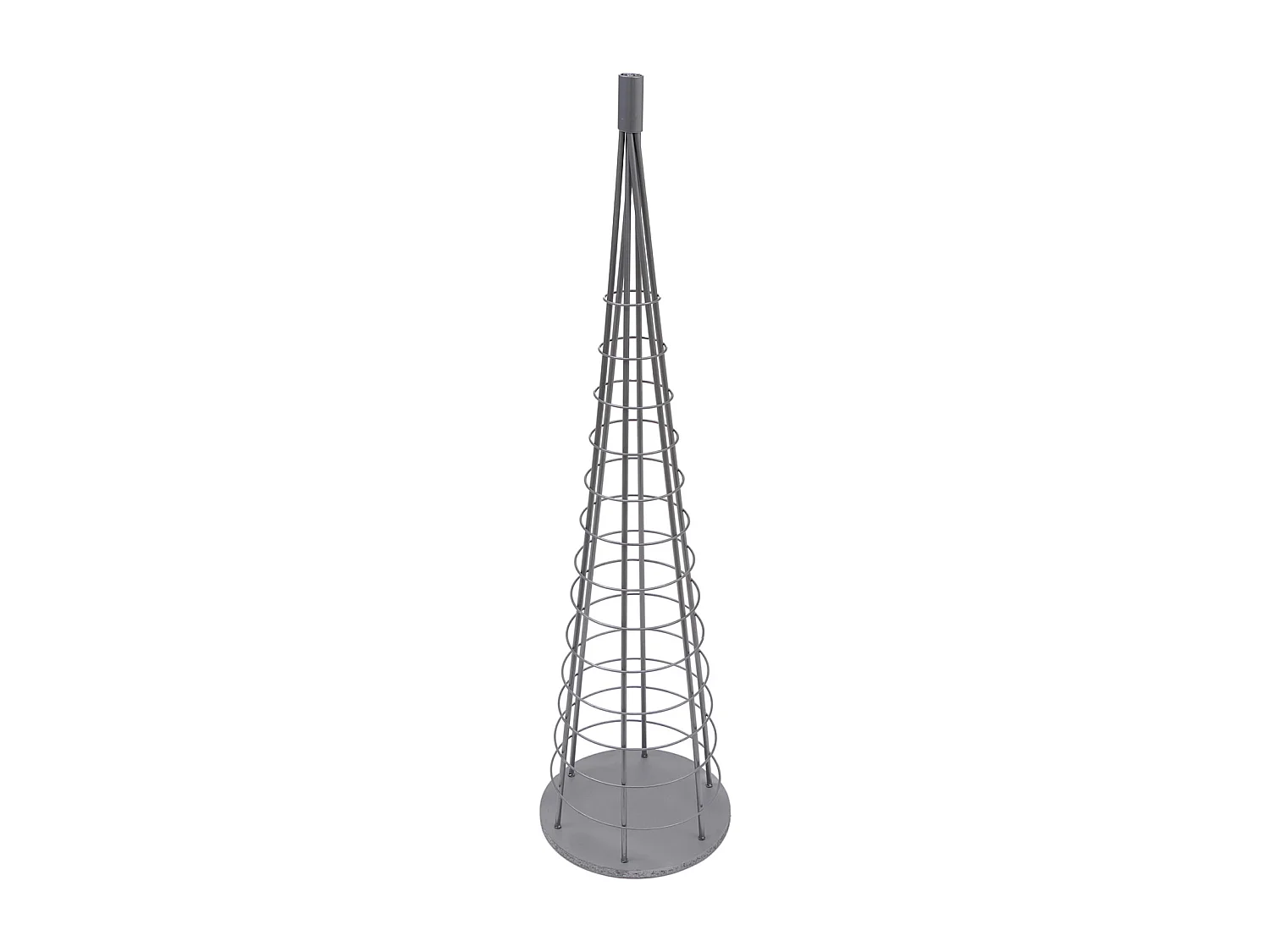 Decorative tree MCW-O91,  silver-coloured