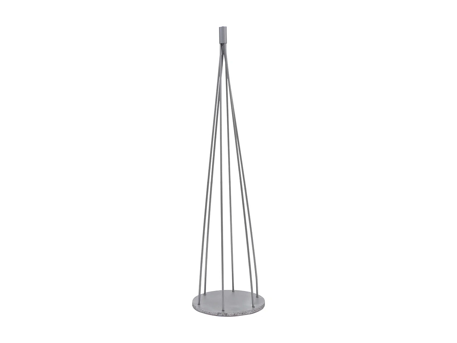 Decorative tree MCW-O91,  silver-coloured