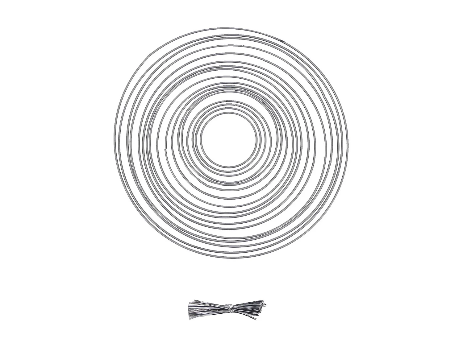 Arbre décoratif MCW-O91,  couleur argent