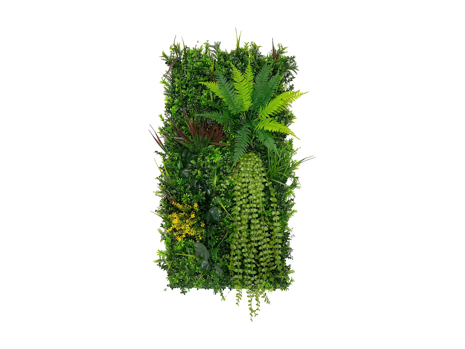 Panneau Mural Végétal Artificiel 50 x 100cm l Alina