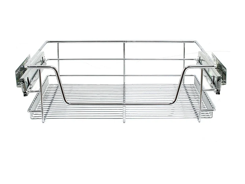 Cestelli Estraibili da Cucina in Acciaio - Mobile da 60cm - 4 Cesti