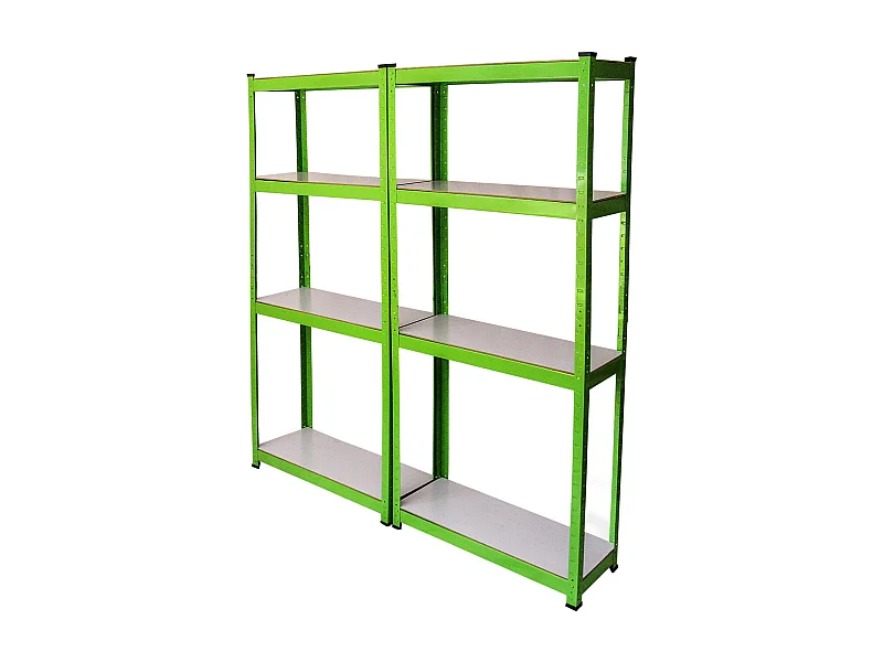 2 Scaffali da Serra Resistenti all'Acqua in Acciaio Senza Bulloni