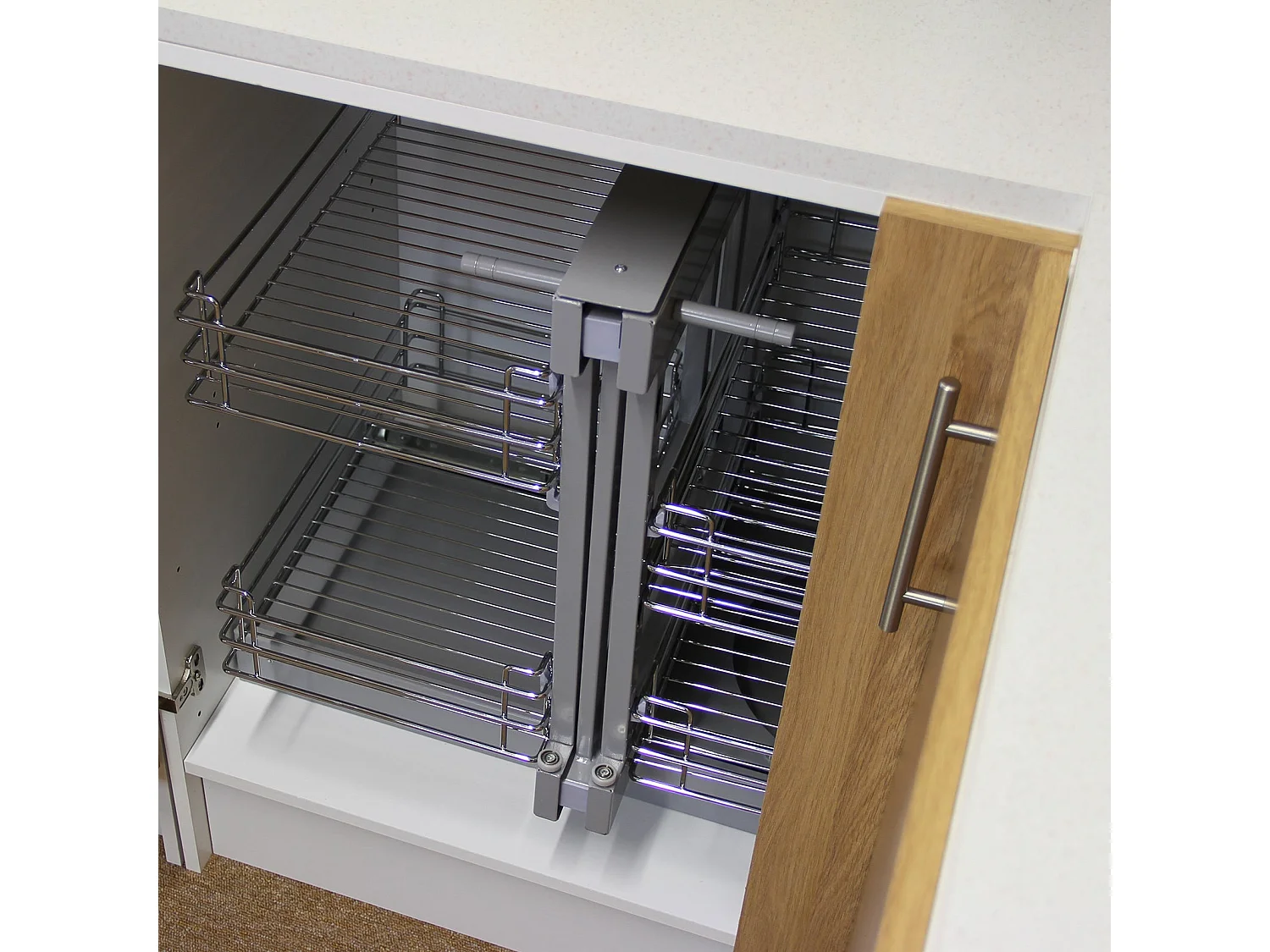 KuKoo Magic Corner Eckschrank Küche - öffnet links