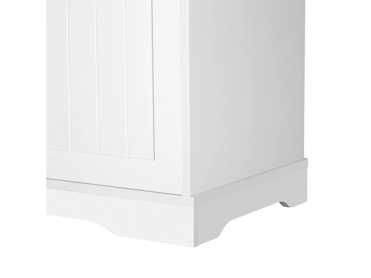 Buffet 3 portes 1 tiroir Style moderne Rangement optimisé MDF Idéal entrée Blanc
