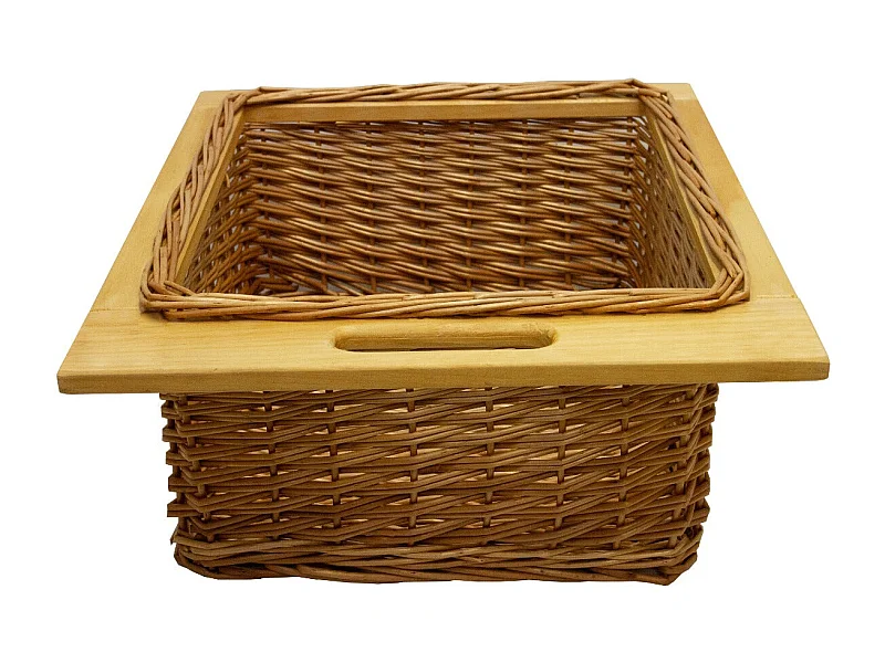 Cestelli Estraibili da Cucina in Vimini - 50cm - 1 Cesto