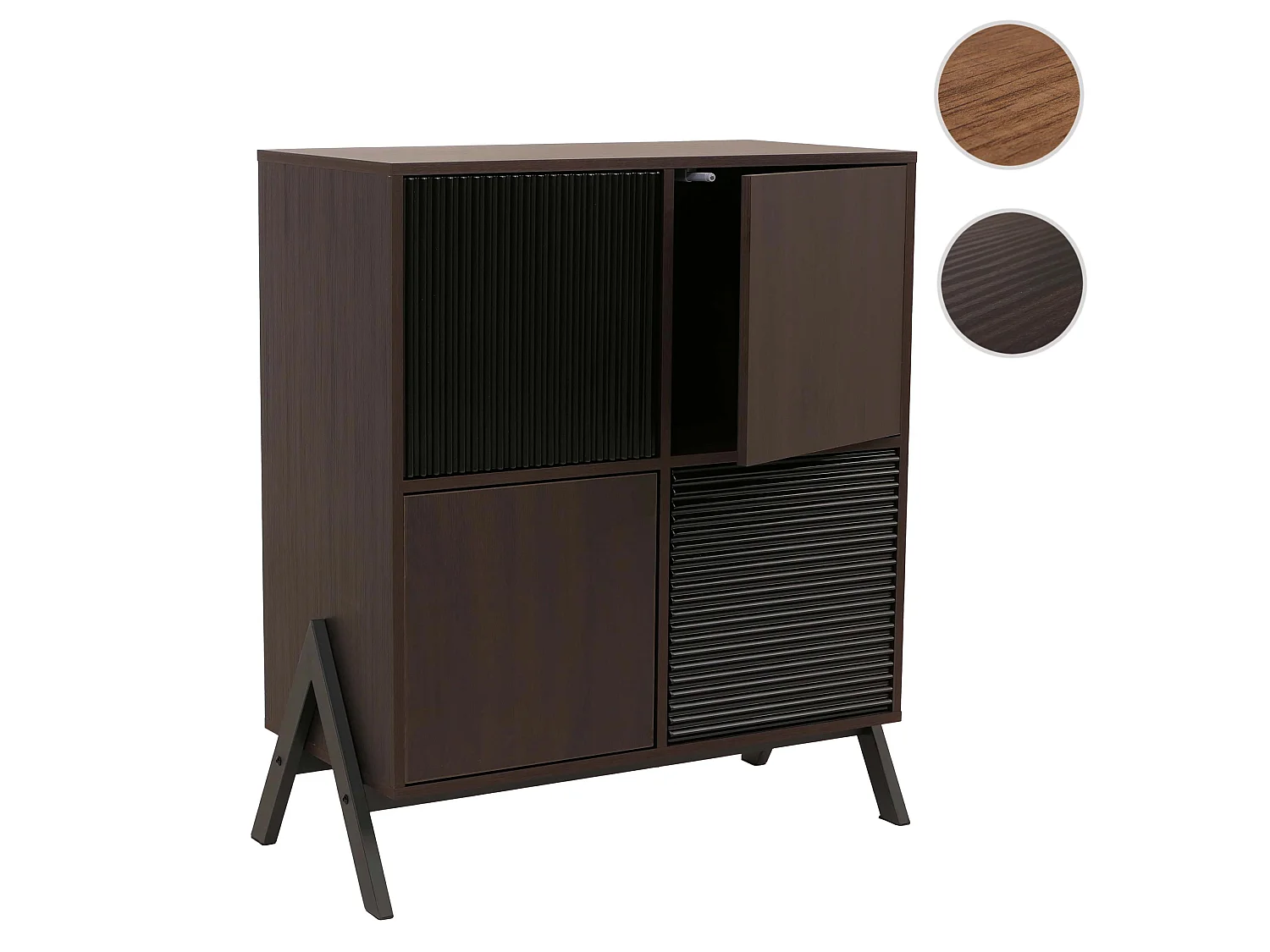 Komoda MCW-O40,  wygląd orzechowy