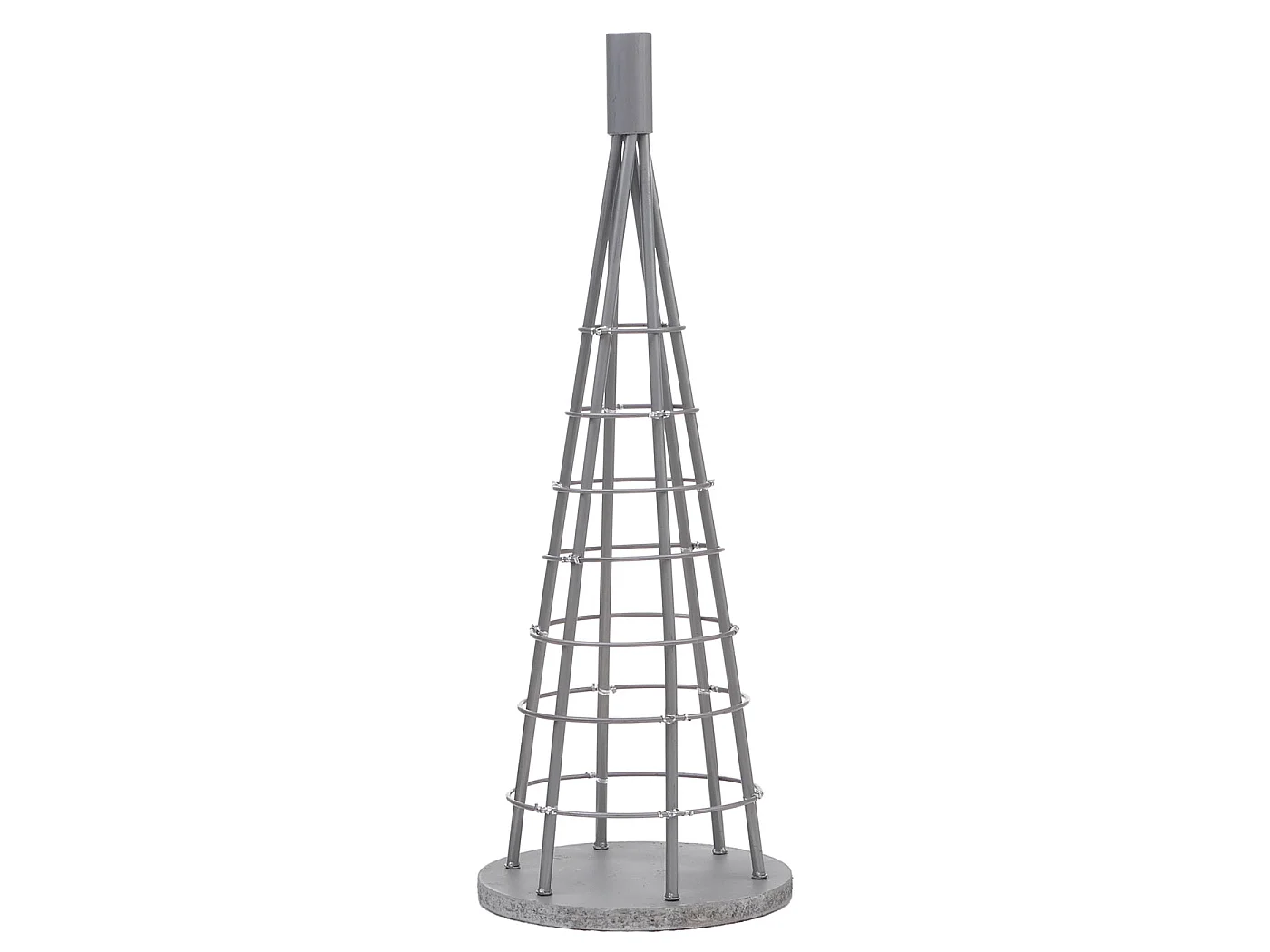 Decorative tree MCW-O91,  silver-coloured