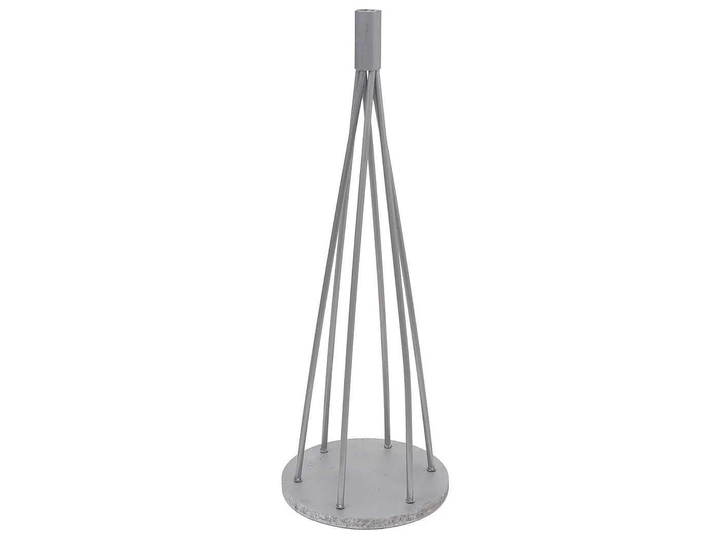 Decorative tree MCW-O91,  silver-coloured