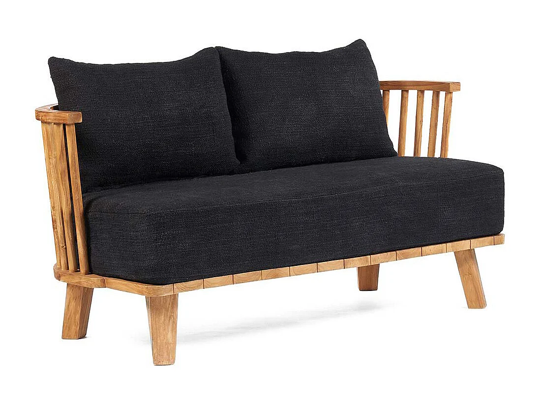The Malawi Two Seater - Natural Black