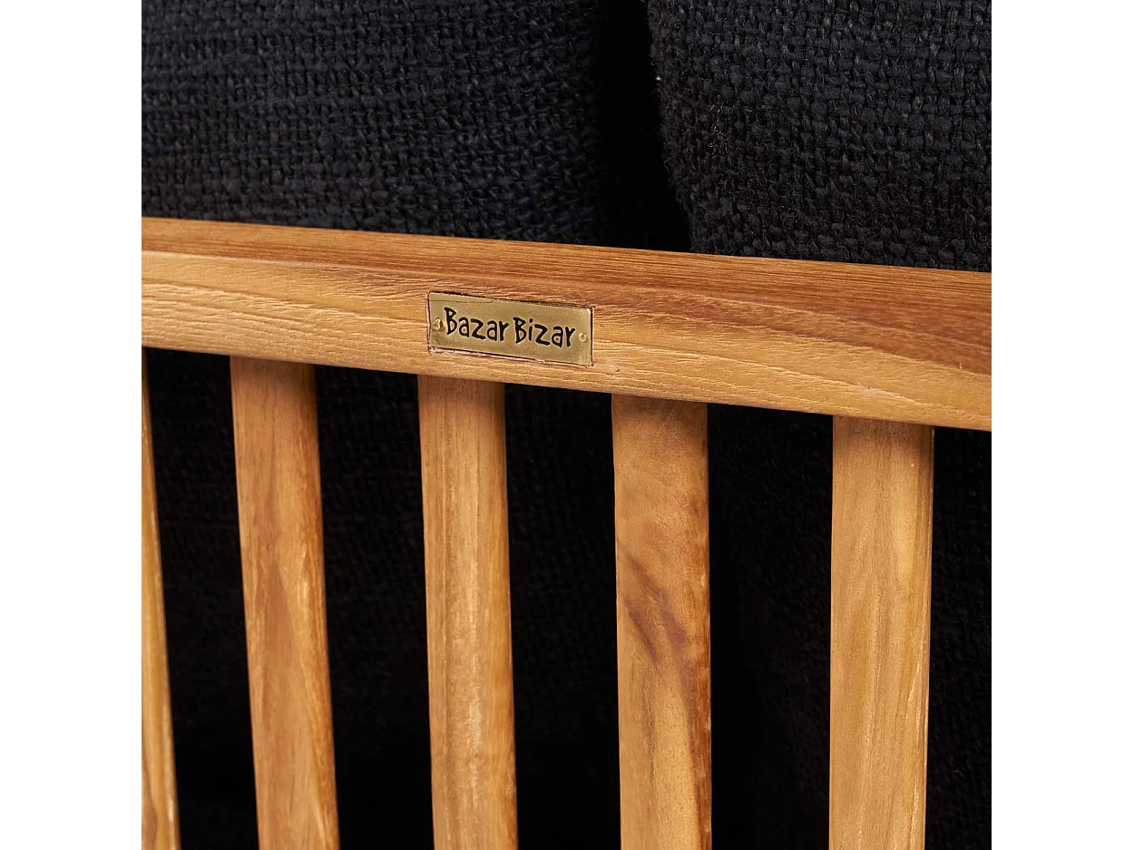 The Malawi Two Seater - Natural Black