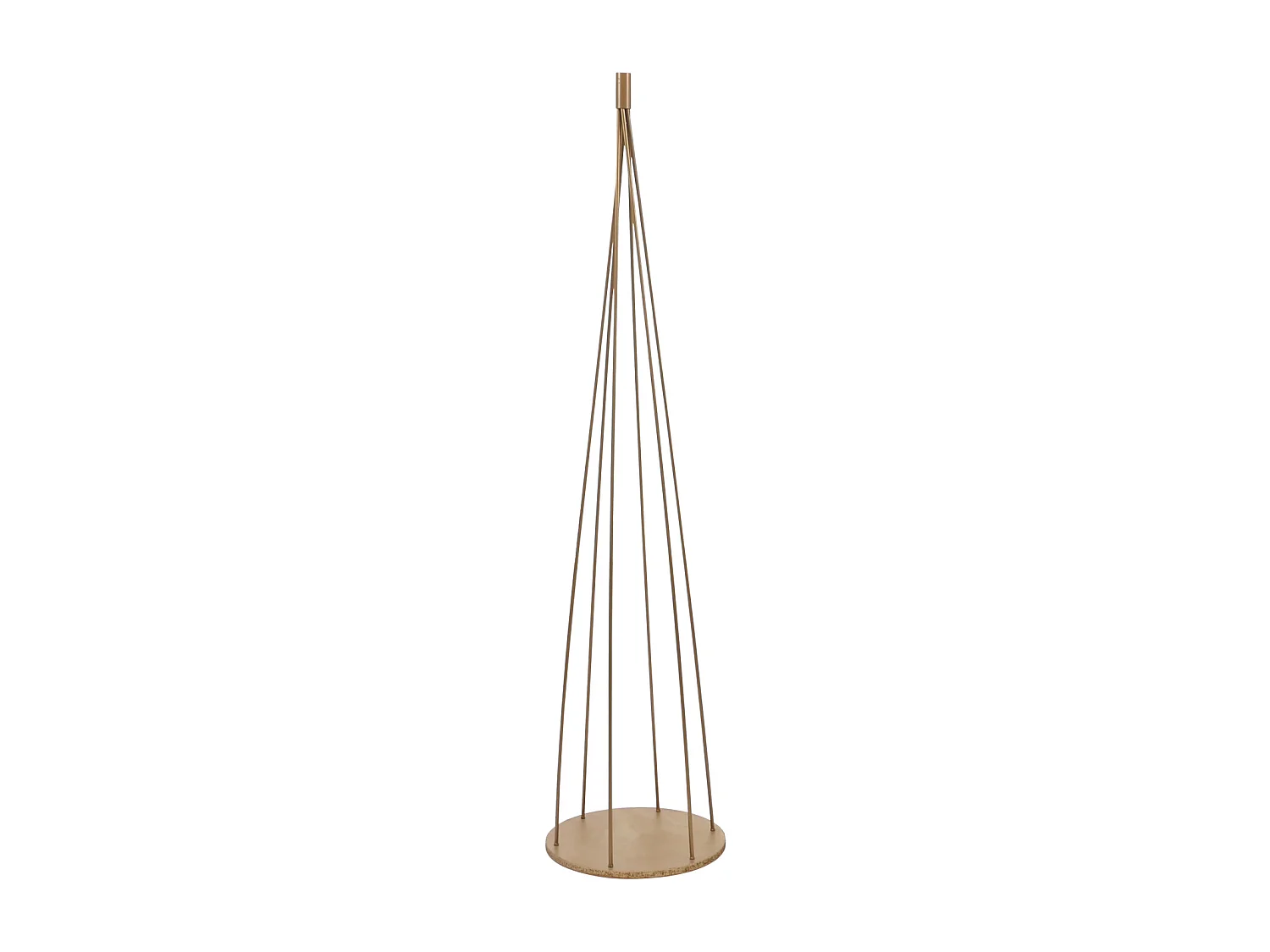 Decorative tree MCW-O91,  gold-coloured