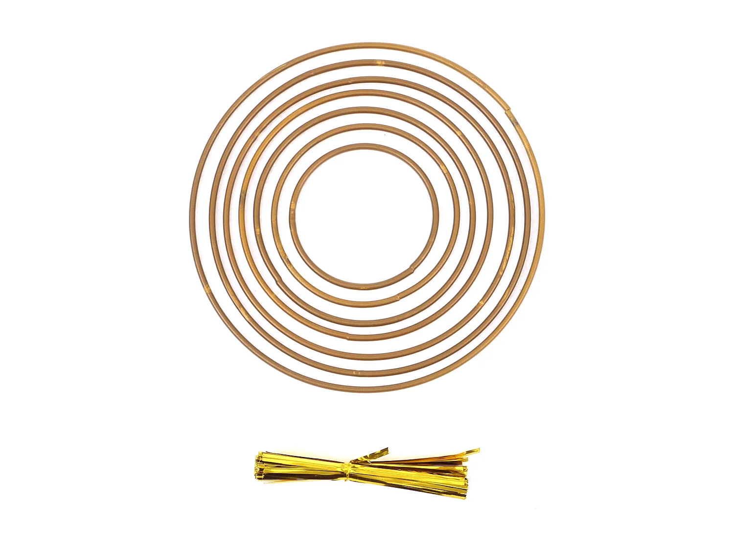 Decorative tree MCW-O91,  gold-coloured