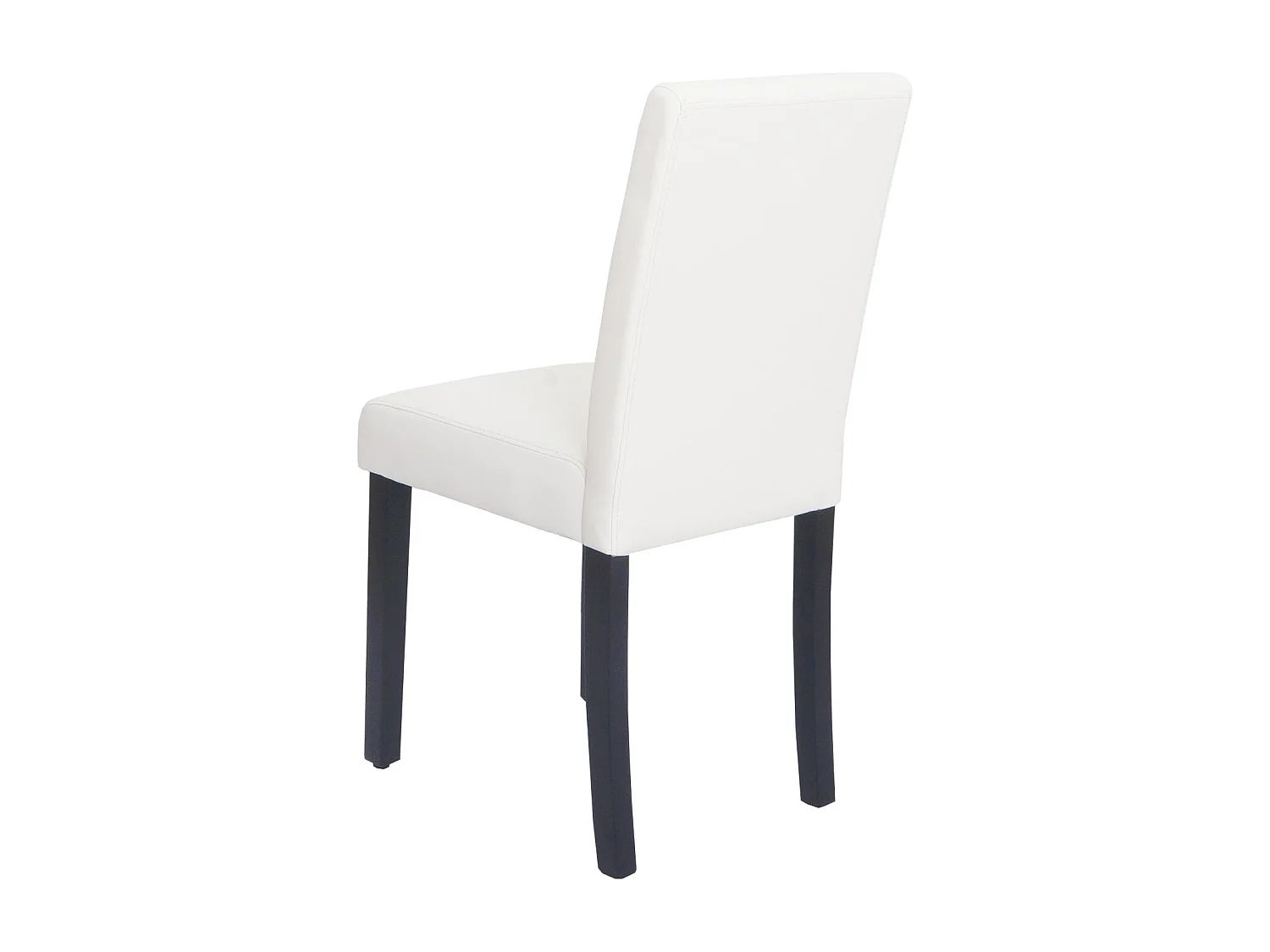 Chaise de salle à manger MCW-O65d (lot de 2),  blanc