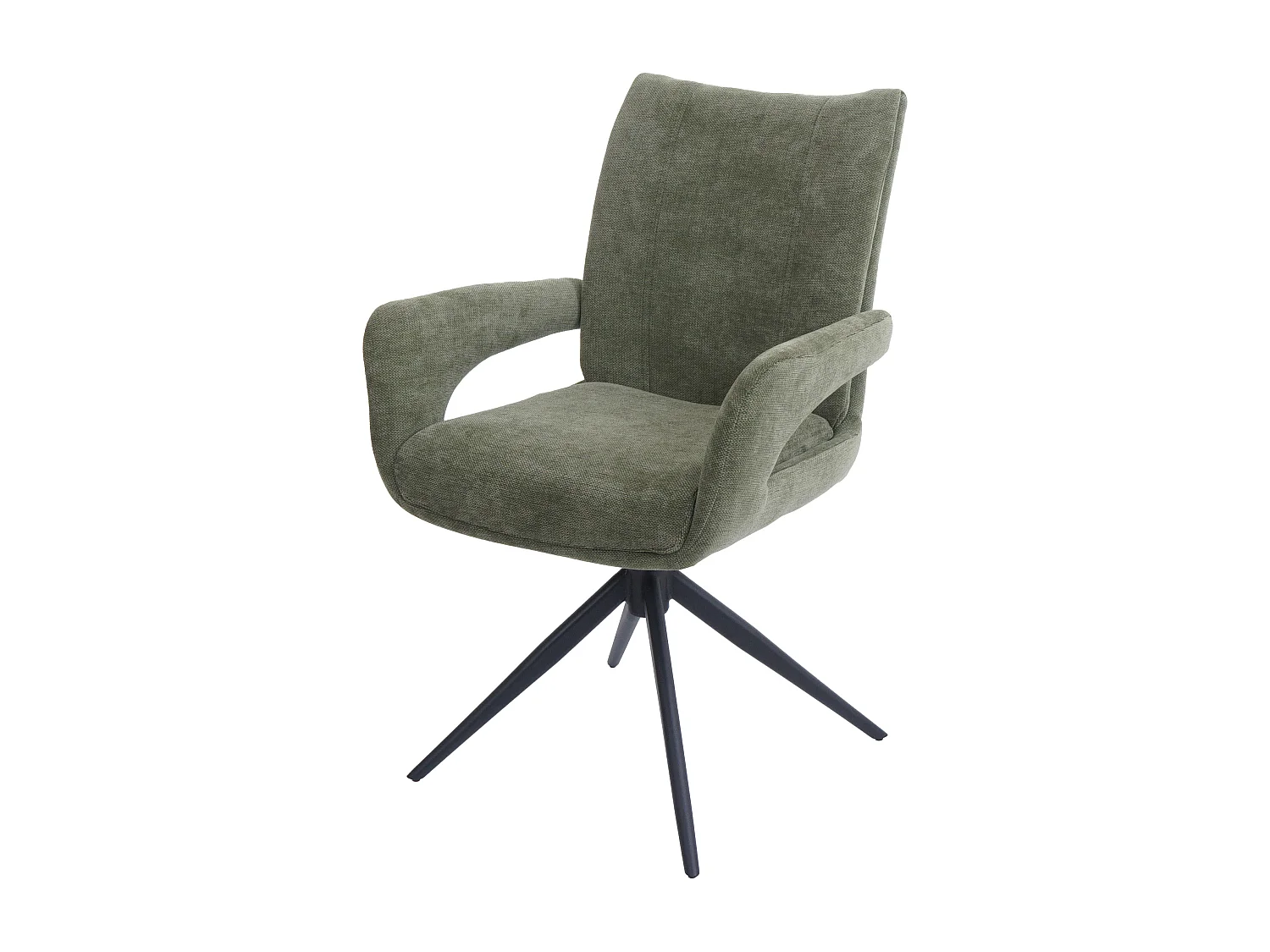 Chaise de salle à manger MCW-O78,  vert