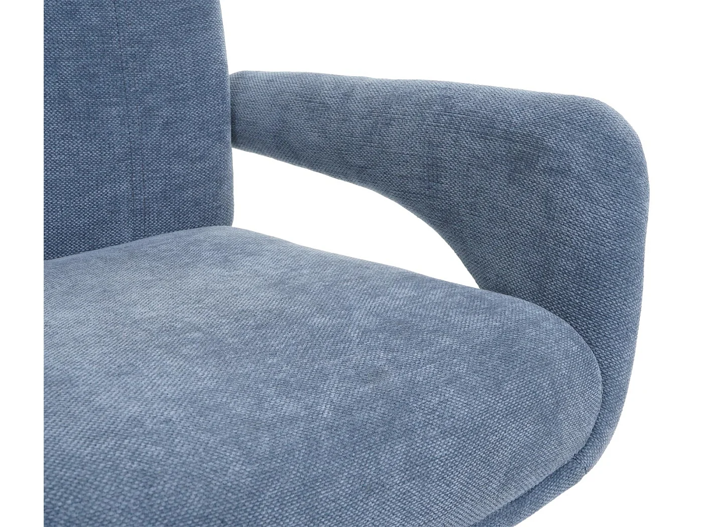 Chaise de salle à manger MCW-O78,  gris-bleu