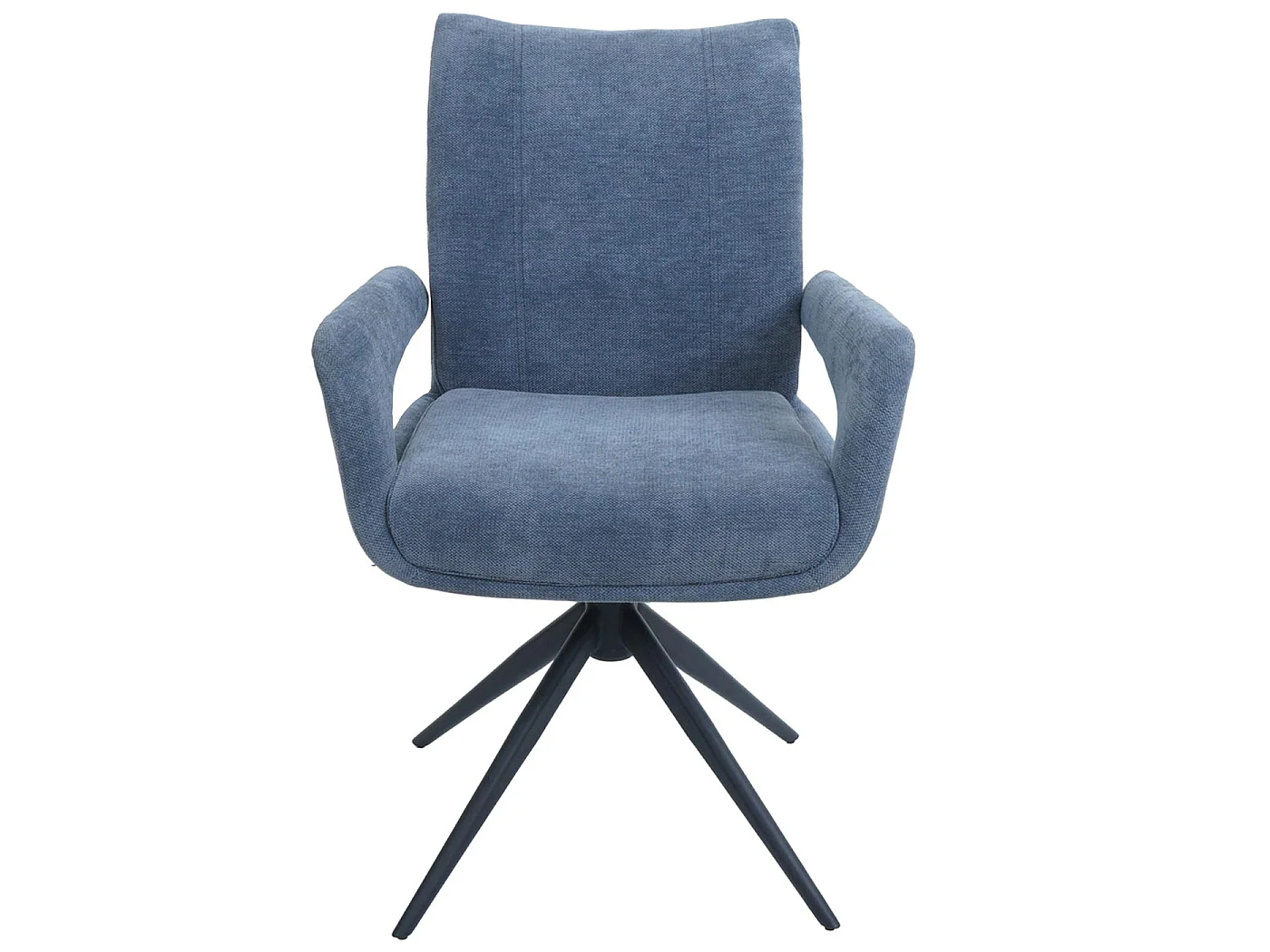 Chaise de salle à manger MCW-O78,  gris-bleu