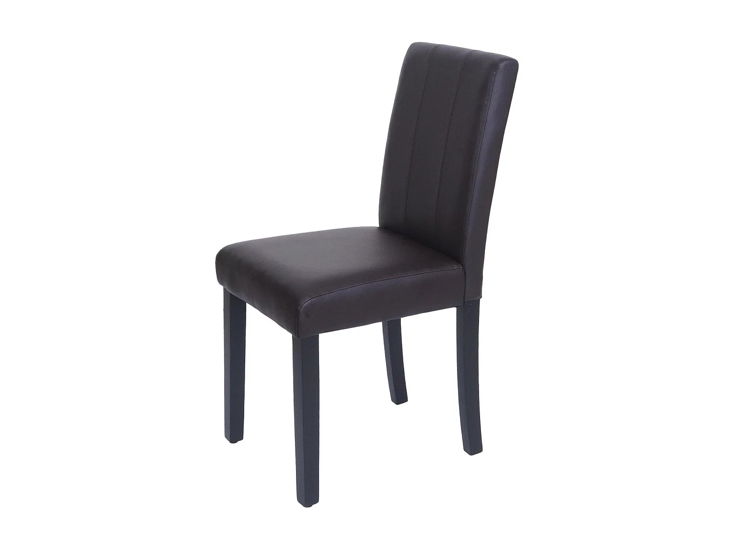 Cadeira de sala de jantar MCW-O65d (conjunto de 2),  castanho