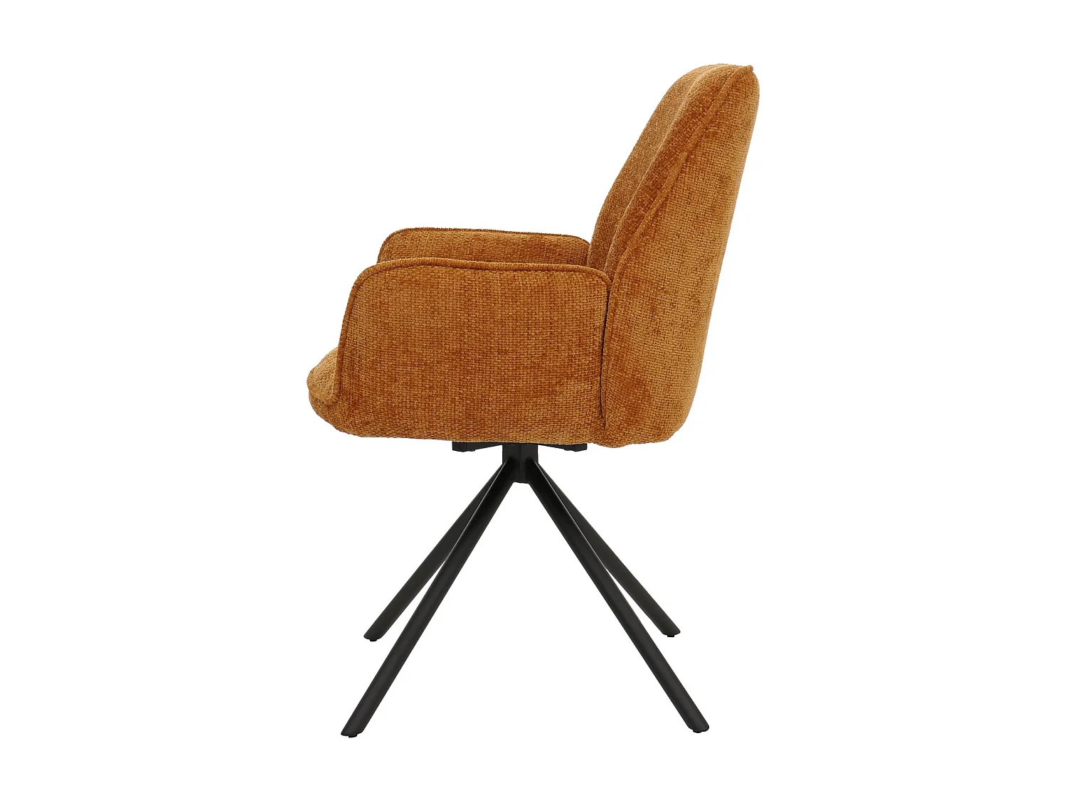 Chaise de salle à manger MCW-G67,  jaune moutarde