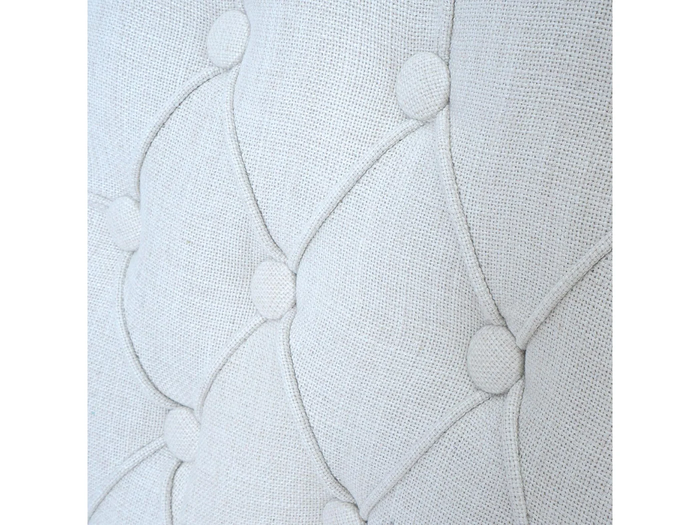 Chaise de salle à manger MCW-O66 (lot de 6),  blanc