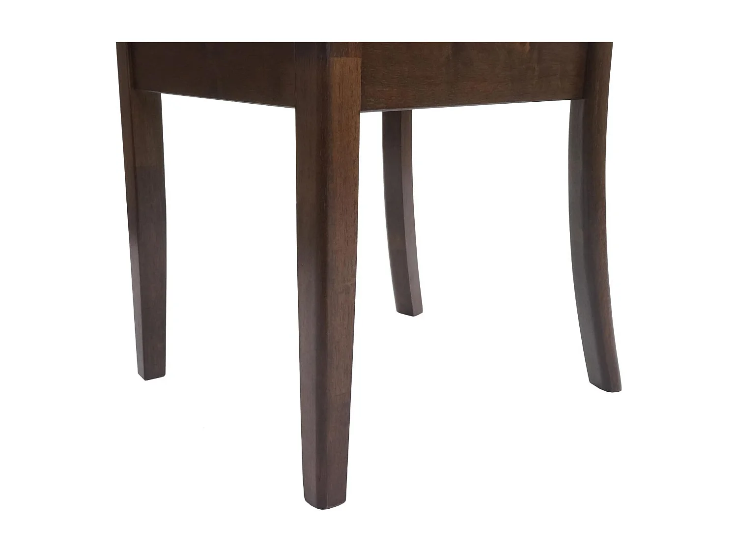 Chaise de salle à manger MCW-G46 (lot de 6),  piètement foncé, orange