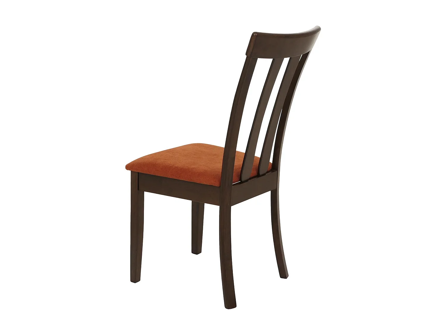 Dining chair MCW-G46 (set of 6),  dark frame, orange
