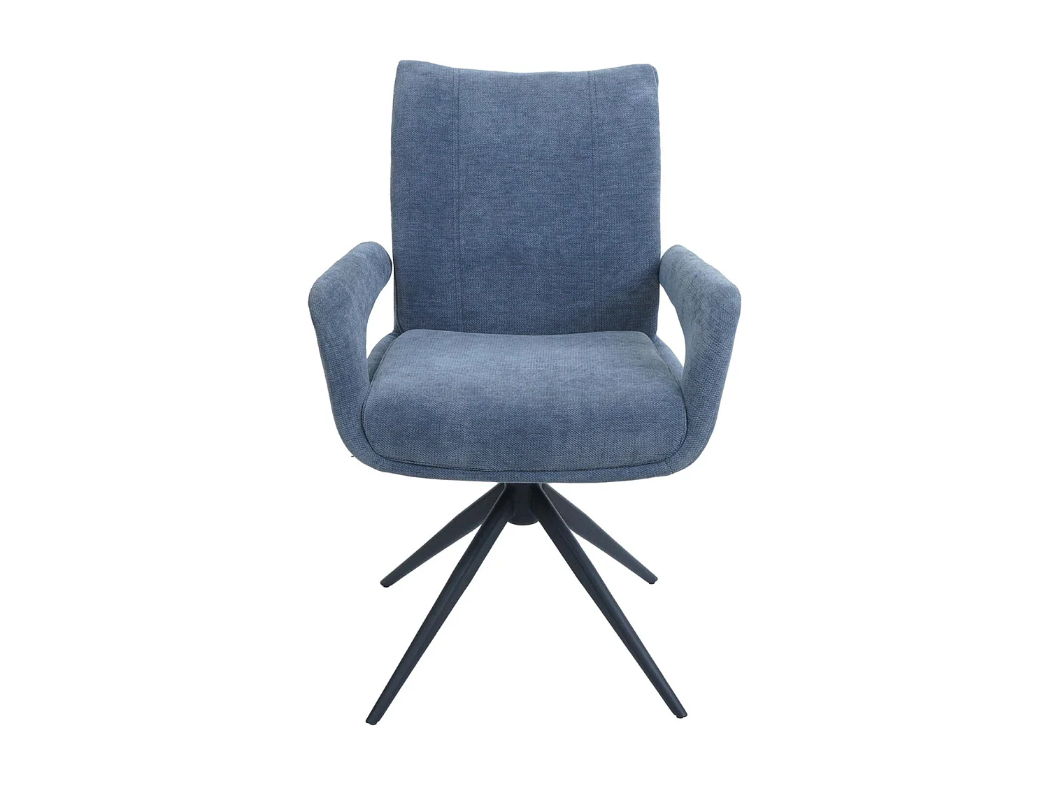 Chaise de salle à manger MCW-O78 (lot de 6),  gris-bleu