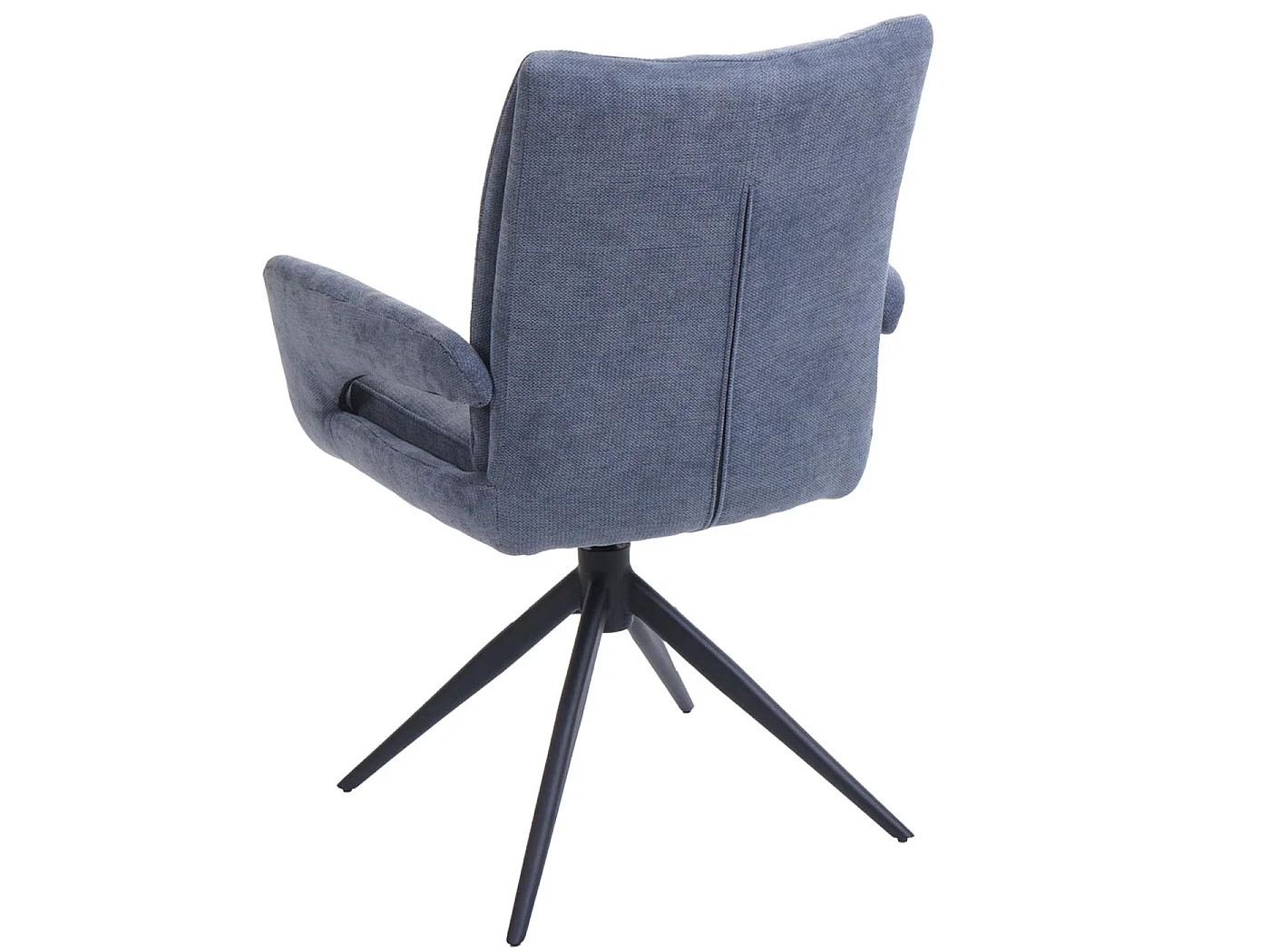 Spisestuestol MCW-O78 (sæt med 6 stk.),  gråblå
