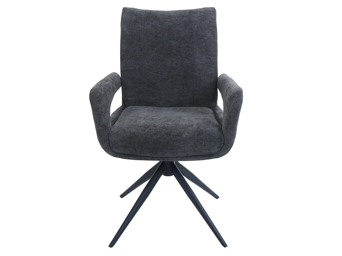 Chaise de salle à manger MCW-O78,  gris foncé