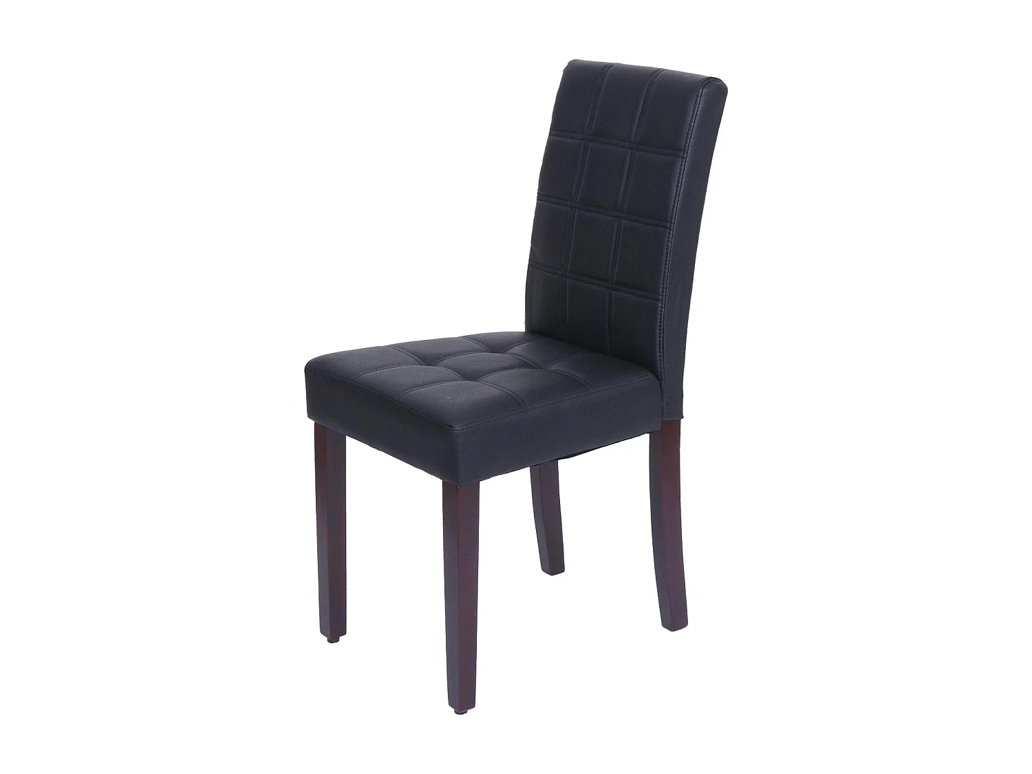 Spisestuestol MCW-O65c (sæt med 2 stk.),  sort