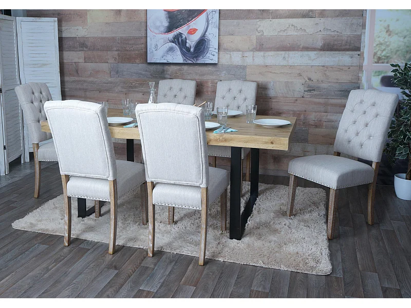 Esszimmerstuhl MCW-O66b (6er-Set)