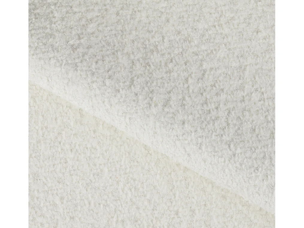 Canapé Anali/revêtement en tissu/fonction couchage/Blanc