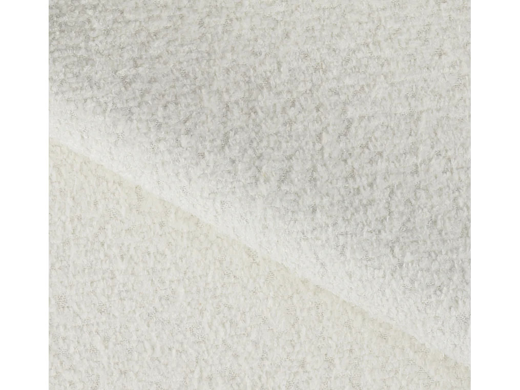 Canapé Anali/revêtement en tissu/fonction couchage/Blanc