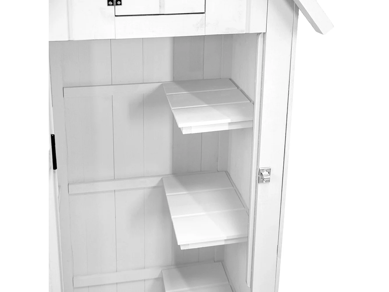 Abri de Jardin en Bois - Blanc