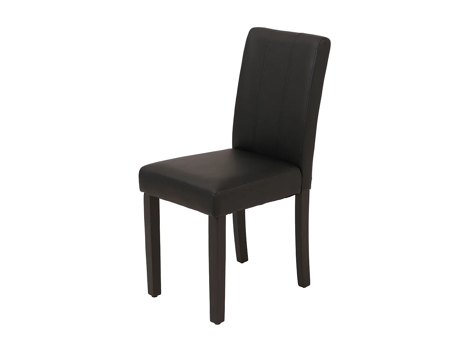 Chaise de salle à manger MCW-O65d (lot de 2),  noir