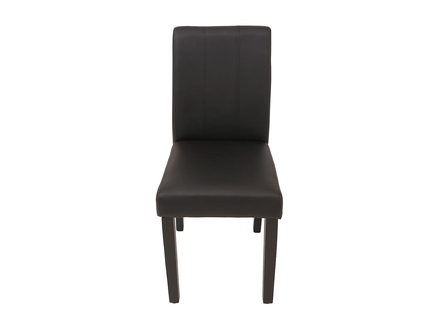 Chaise de salle à manger MCW-O65d (lot de 2),  noir