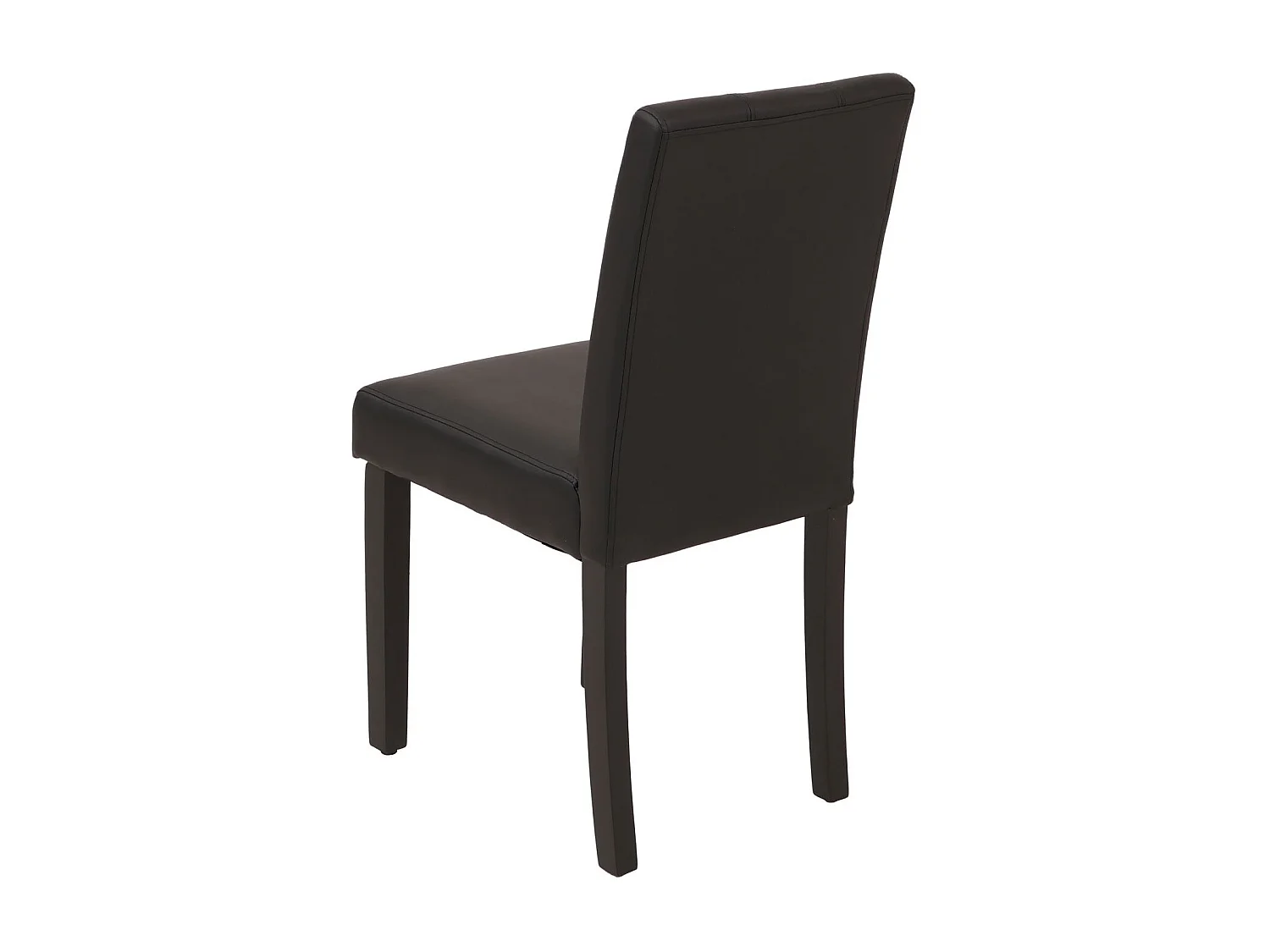 Chaise de salle à manger MCW-O65d (lot de 2),  noir
