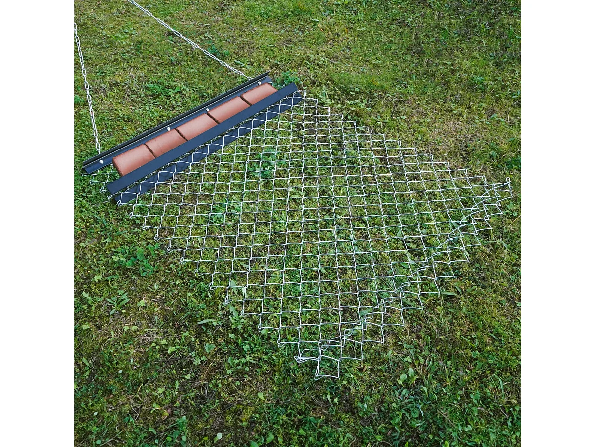 Herse Traînée en Acier 1,2 m x 1,5 m