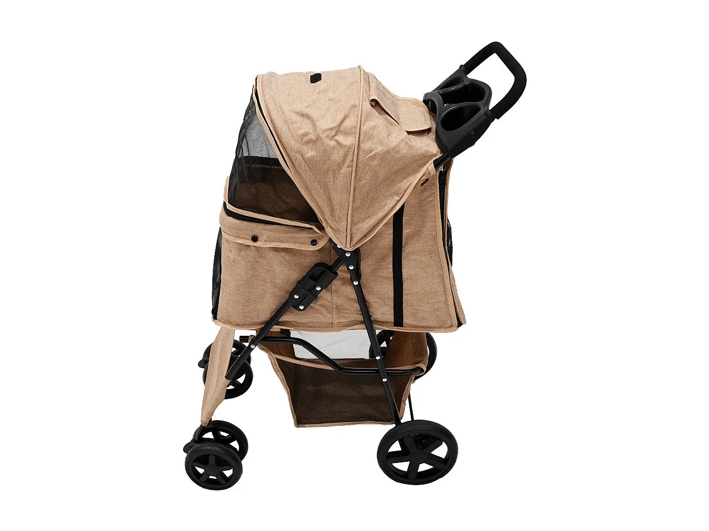 Poussette pour Animal de Compagnie – Beige