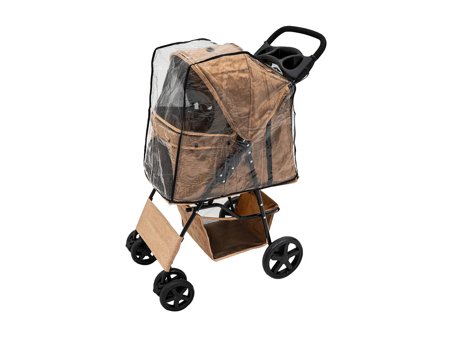 Poussette pour Animal de Compagnie – Beige