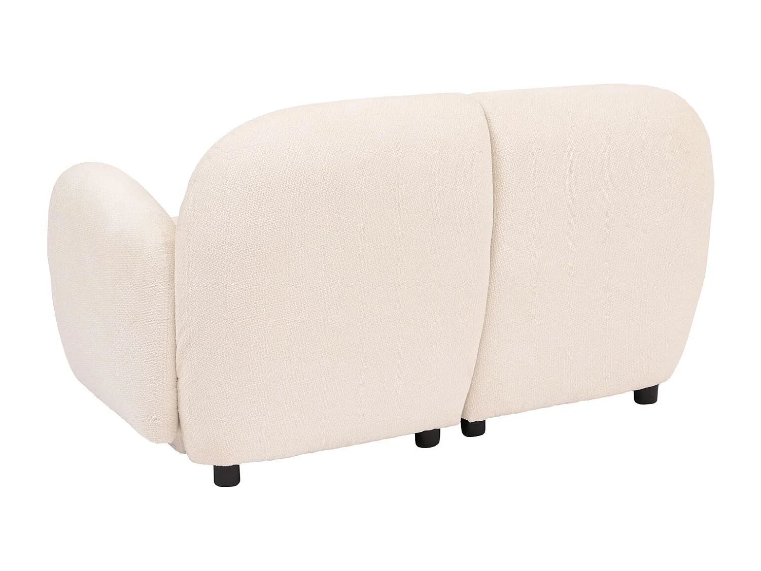 2er-Sofa MCW-P33, Creme
