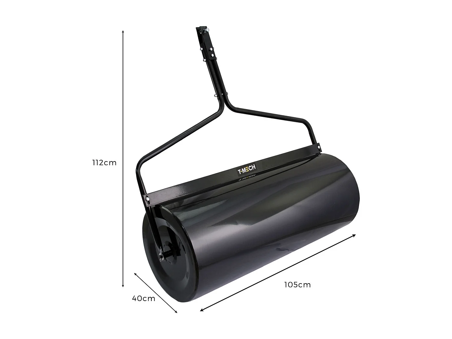 T-Mech Garten Anhängewalze 120 Liter