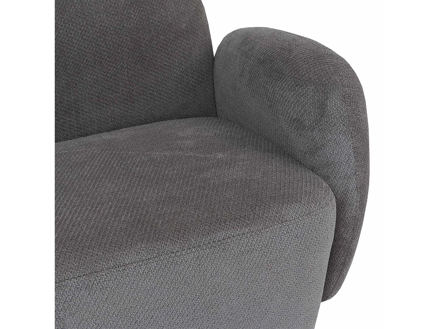 2er-Sofa MCW-P33, Hellgrau