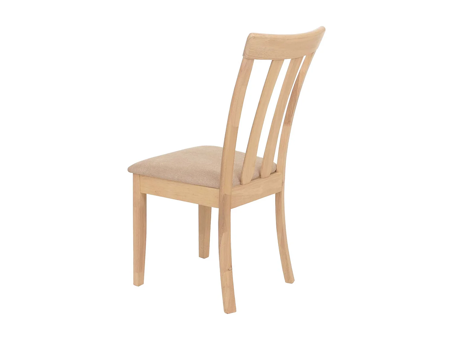 Chaise de salle à manger MCW-G46 (lot de 2),  structure couleur naturelle, beige
