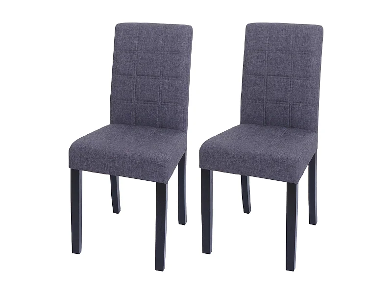 Chaise de salle à manger MCW-O65b (lot de 2)