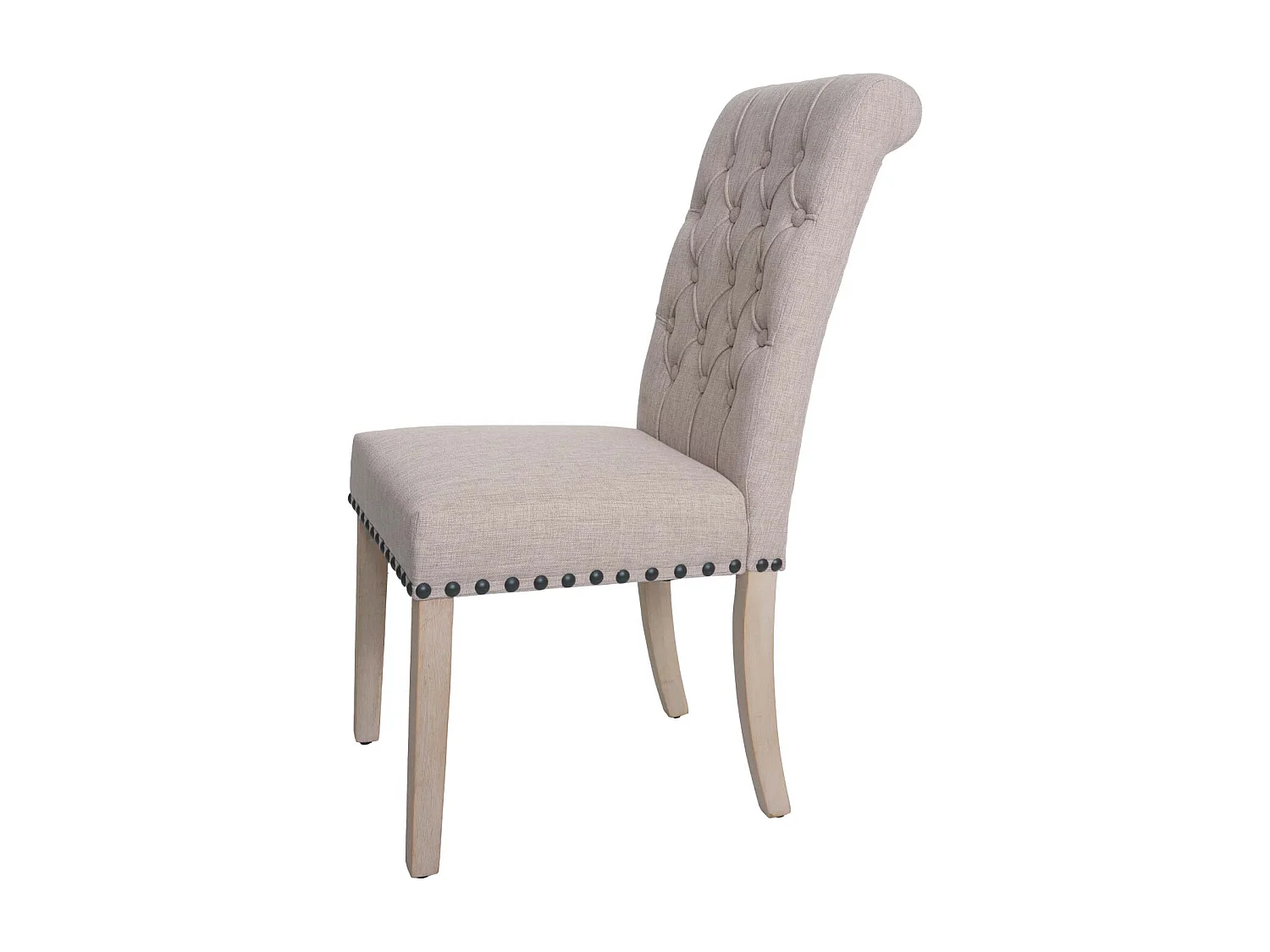 Eetkamerstoel MCW-O66 (set van 2),  beige