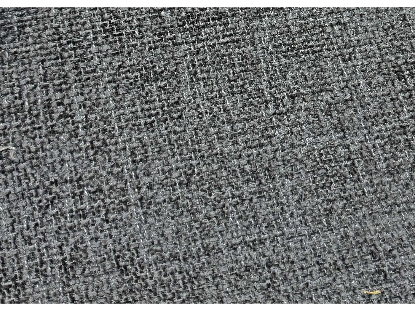 Divano con penisola MCW-O71, divano angolare L, tessuto (320 g/m²) legno 84x229x140cm ~ grigio scuro