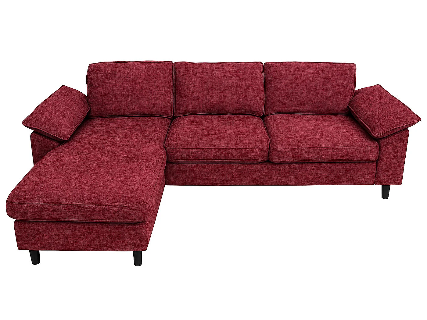 Sofa-Garnitur MCW-O71, Bordeaux