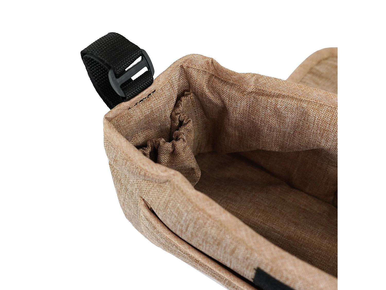 Sac Caddy pour Poussette pour Animaux de Compagnie Beige