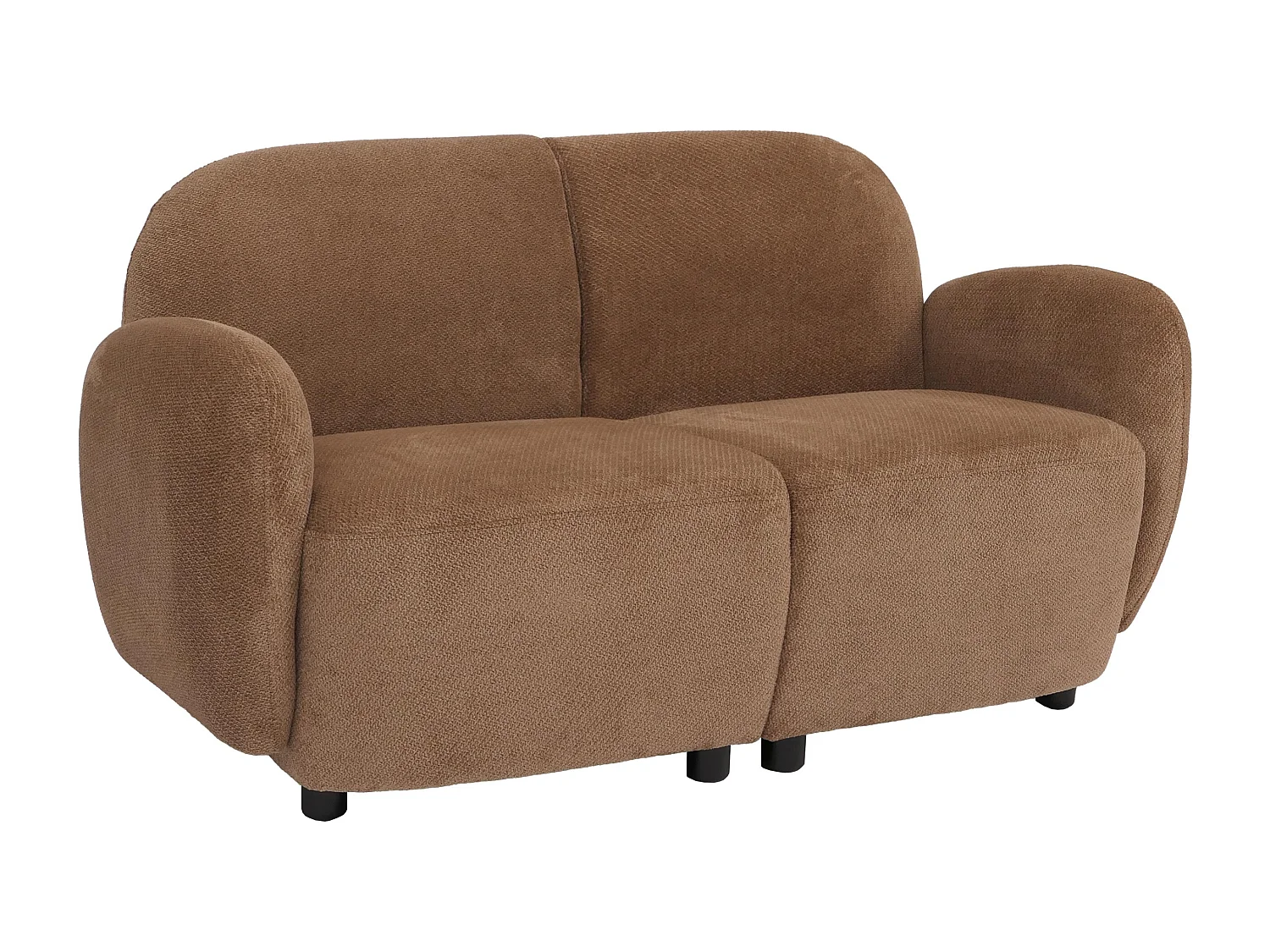 2er-Sofa MCW-P33, Braun