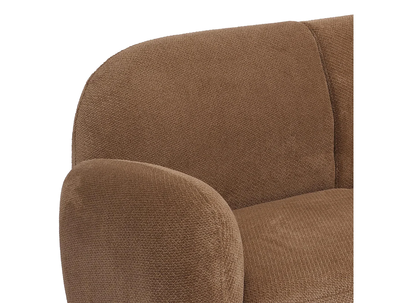 2er-Sofa MCW-P33, Braun